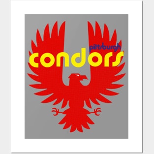 Defunct Pittsburgh Condors ABA Basketball 1971 Posters and Art